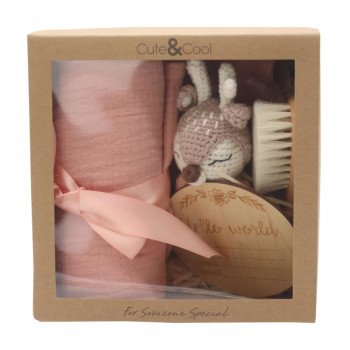 Cute&Cool poklon set za bebe jelen 4 kom 