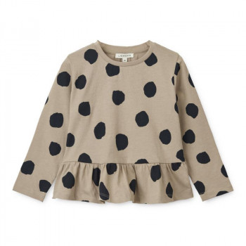 Liewood majica Margit, Spot dots /Mist 
