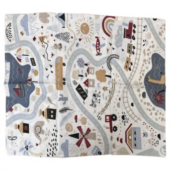 Lillo&Pippo jastučnica Grad, 40x60 
