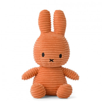 Miffy plišani zeka Eco Corduroy 23cm Pumpkin 