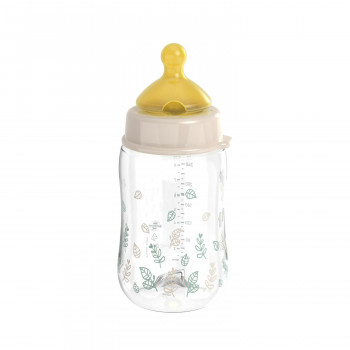 Nip Green PP flašica bež 260ml 0m+, M protok 