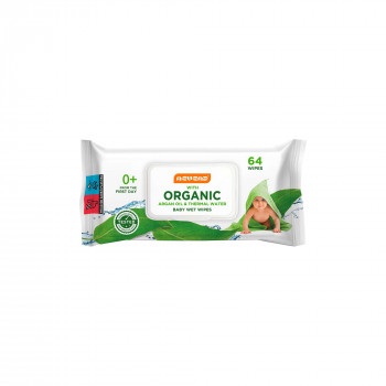 Nevena baby vlažne maramice organic 64/1 