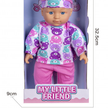 Hk Mini lutka beba, roze 