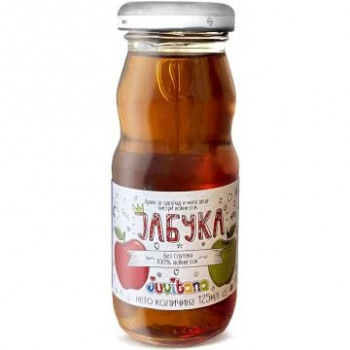 Juvitana bistri sok od jabuke 125ml 