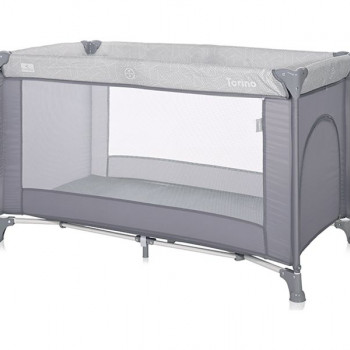 Lorelli prenosivi krevetac Torino 1 nivo grey 
