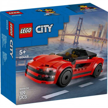 Lego city red sports car 