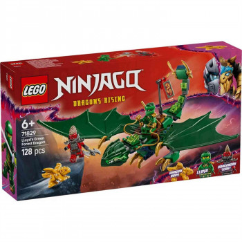 Lego ninjago lloyds green forest dragon 