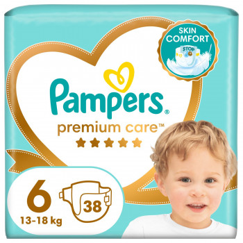 Pampers pelene premium VP 6  13-18kg 38kom 