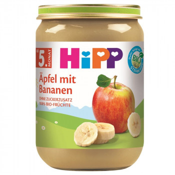 Hipp bio kašica jabuke i banane  190g 