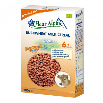 Fleur Alpine mlečna kaša sa heljdom 200G 