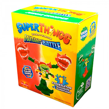Superthings muttant battle disp.8x6 exosceleton 