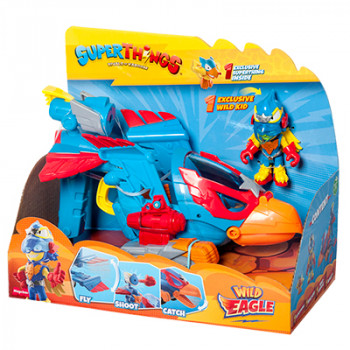 Superthings s -playset 1x6 turbo wild eagle 
