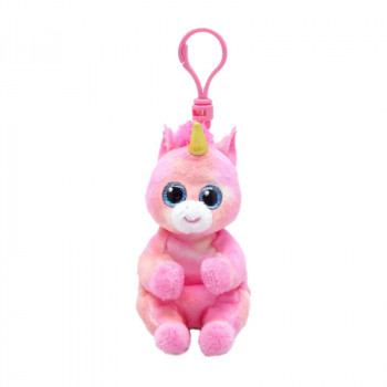 TY plišana igračka, jednorog, roze 8,5 cm 
