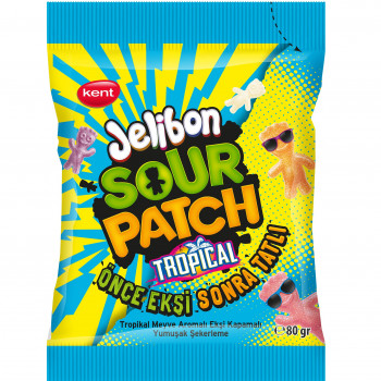 Kent sour patch tropical 80g 