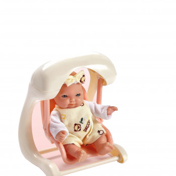 Cute&Cool lutka beba u ljulji, 15cm 