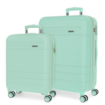 ABS Set kofera 2/1 sa 4 dupla točkića celadon 