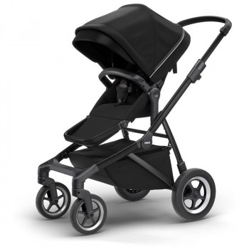 Thule kolica Sleek, Midnight Black on Black 