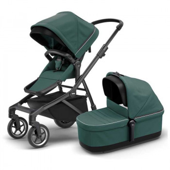 Thule duo sistem Sleek , Mallard Green on Black 