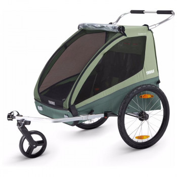 Thule prikolica za bicikl Coaster XT 2 Basil green 
