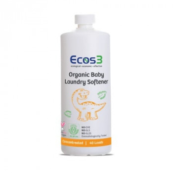 Ecos3 organski omekšivač za bebe 1L, 40 pranja 