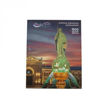 Beauty of Serbia Puzzle - Stefan Nemanja 500 pcs 