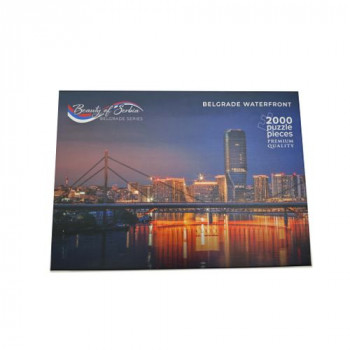 Beauty of Serbia Puzzle -Beograd na vodi 2000 pcs 