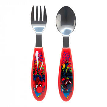 Stor metalni pribor za jelo 2/1 Spiderman target 