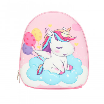 Cute&Cool dečiji ranac 3D jednorog svetlo roze 