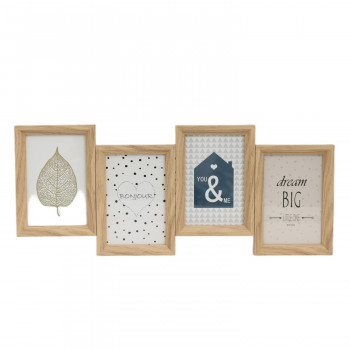 Cute&Cool HOME drveni ram za 4 slike 49,5x20,3x2cm 