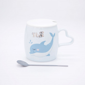Cute&Cool HOME šolja delfin plava 