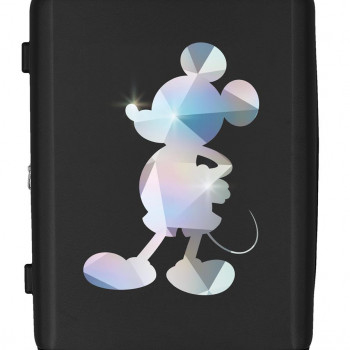 Abs kofer 70cm 4 točkića disney 100 mickey silver 