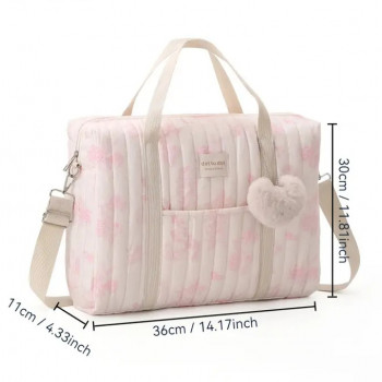 Be Cute torba za mame, roze 