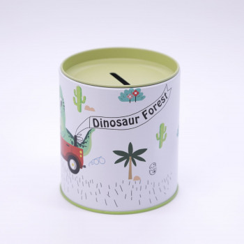 Be Cool kasica okrugla dino žuta 