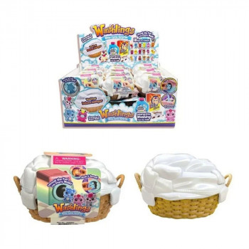 Washlings hamper set with 2 laundry bags 