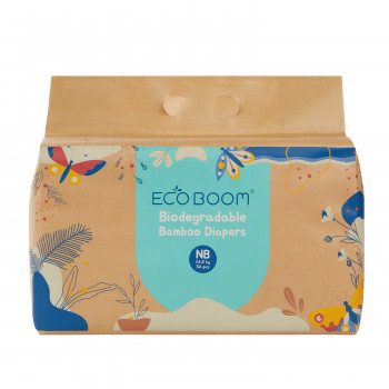 Eco boom joy bioraz.pelene za bebeNB(do4,5kg)34kom 
