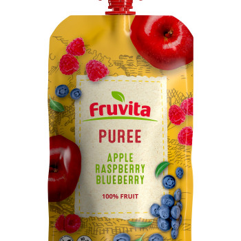 Fruvita pouch jabuka malina borovnica 180g 