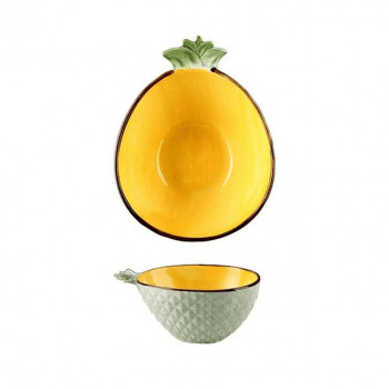 Cute&Cool HOME Dekorativna činija ananas, 11cm 