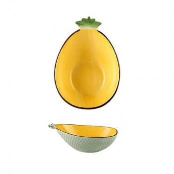 Cute&Cool HOME Dekorativna činija ananas, 21cm 