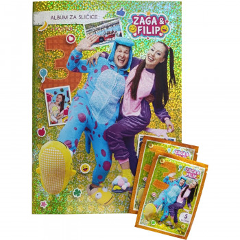 Zaga i Filip album za sličice 