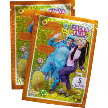 Zaga i Filip kesica sa sličicama 