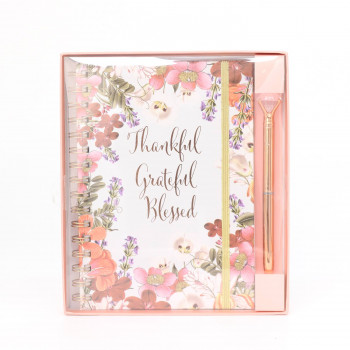 Be Cool notes sa olovkom beli sa cvetnim dezenom 
