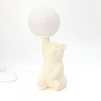 Cute&Cool HOME keramička stona lampa bež 