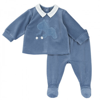 Chicco komplet 2/1 (majica dr, pantalone), dečaci 