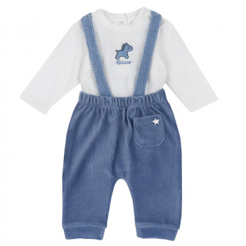 Chicco komplet 2/1 (majica dr, pantalone), dečaci 