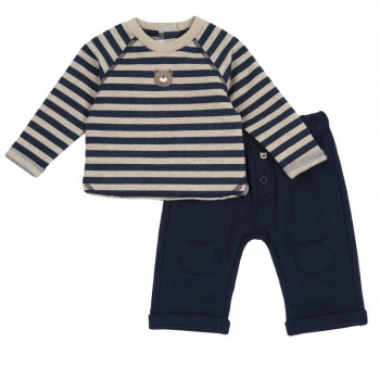 Chicco komplet 2/1 (majica dr, pantalone), dečaci 