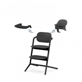 Cybex hranilica Lemo 3u1, Stunning Black 