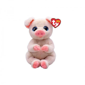 TY plišana igračka prase, 15 cm
