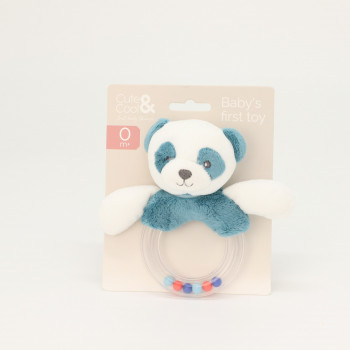 Cute&Cool plišana plastična zvečka panda 