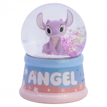 Stor snow globe, Angel 