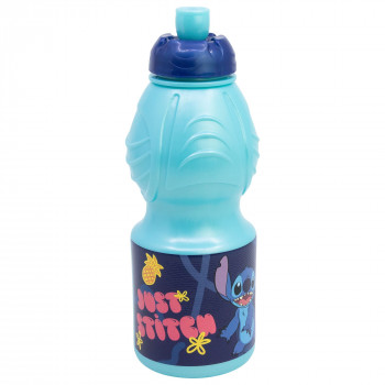 Stor sportska flašica 400ml, Stitch Palms 